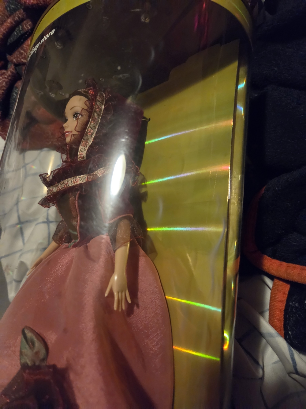 Disney Store Princess Belle Collector Doll in Box w/ Light-Up Display - Picture 3 of 7